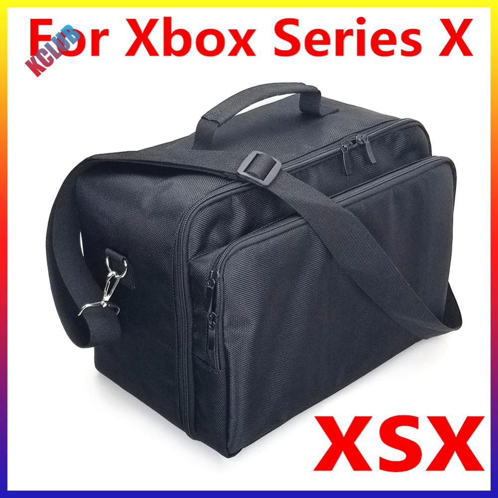 【Hàng mới】cho hộp đựng Xbox Series x/S túi xách không thấm nước Túi cầm tay chống sốc Túi đeo vai cho cáp tay cầm trò chơi điện tử