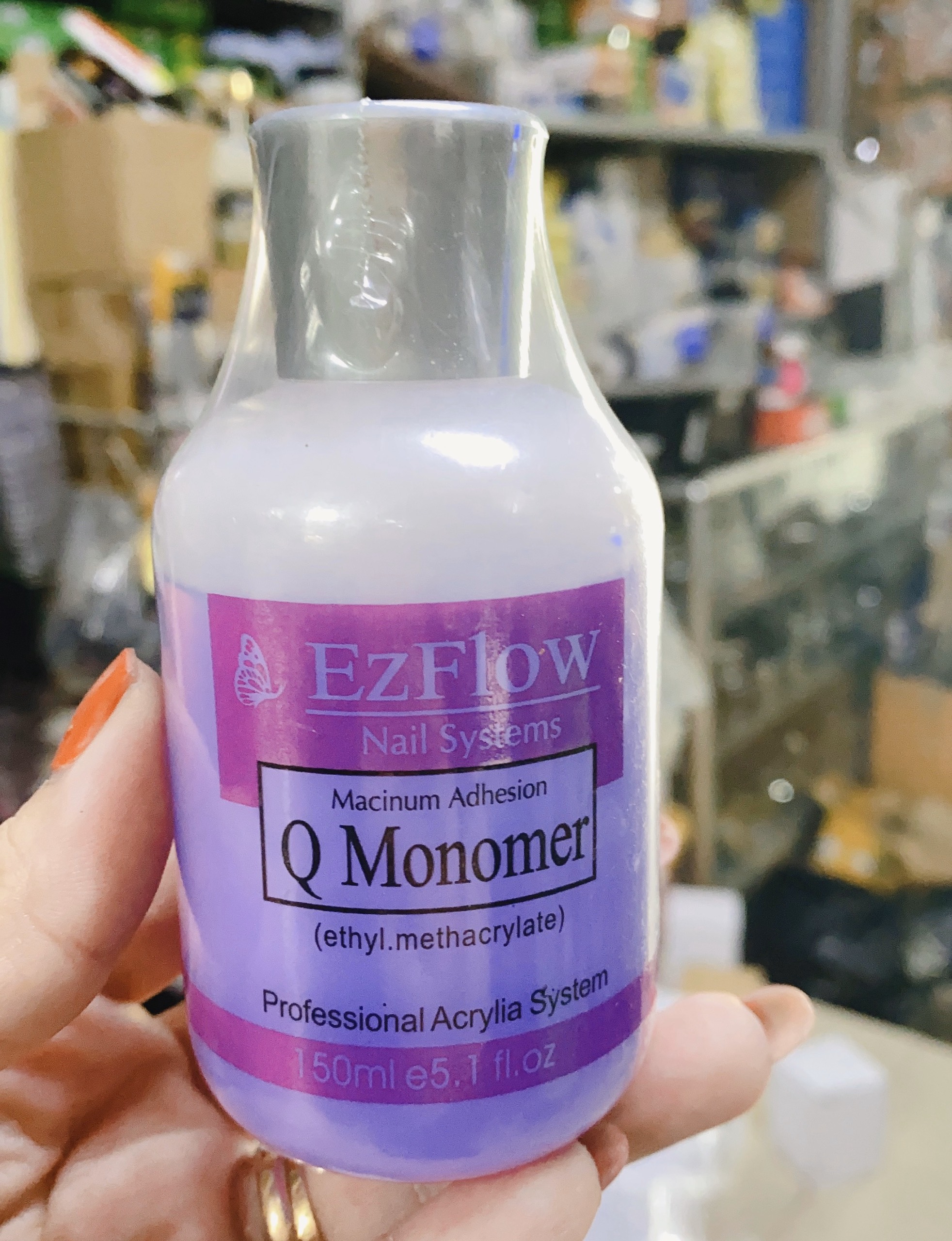 Lưu Huỳnh Tím Đắp Bột Móng EZFLOW 150ml (học viên )