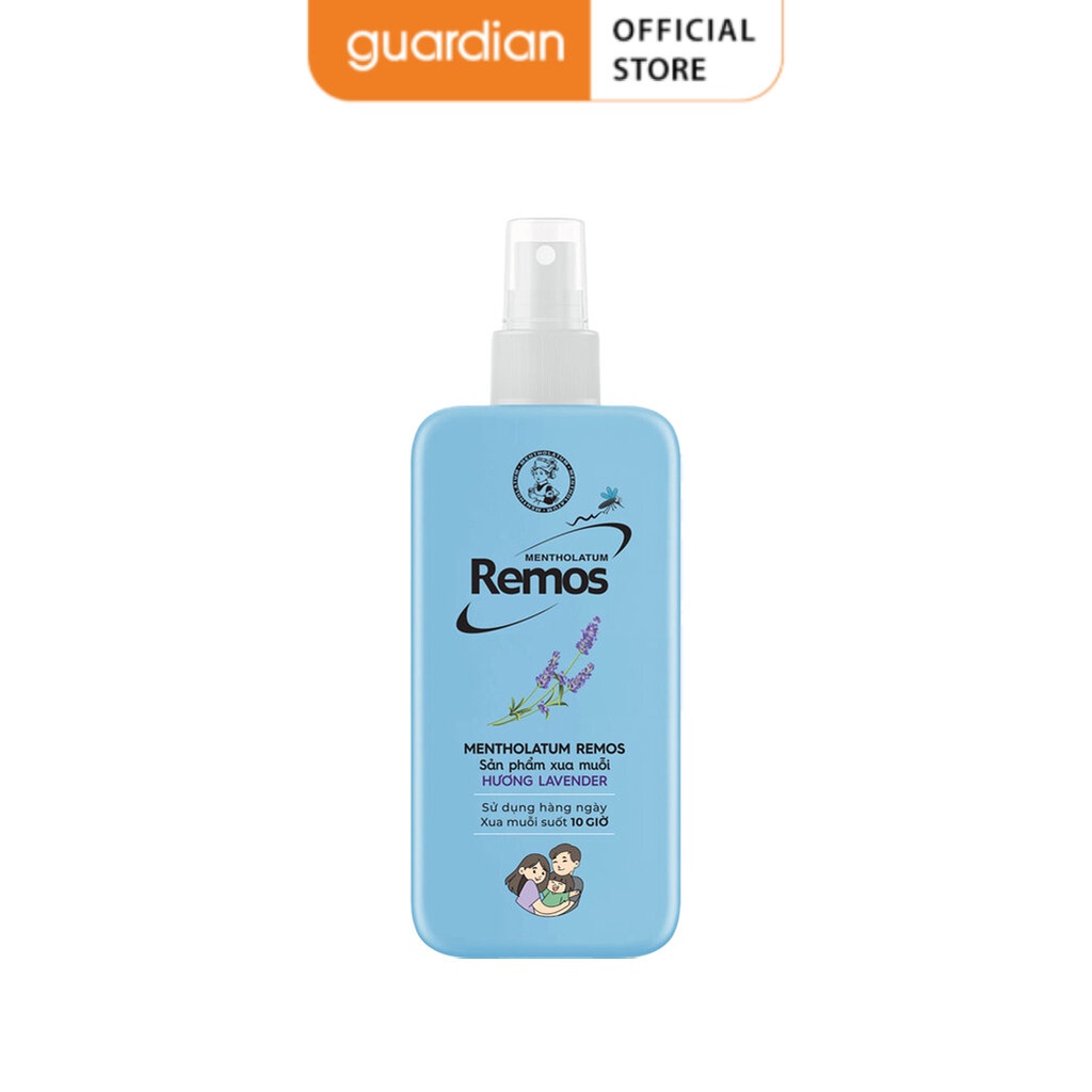 Xịt Xua Muỗi Remos Lavender 70ml