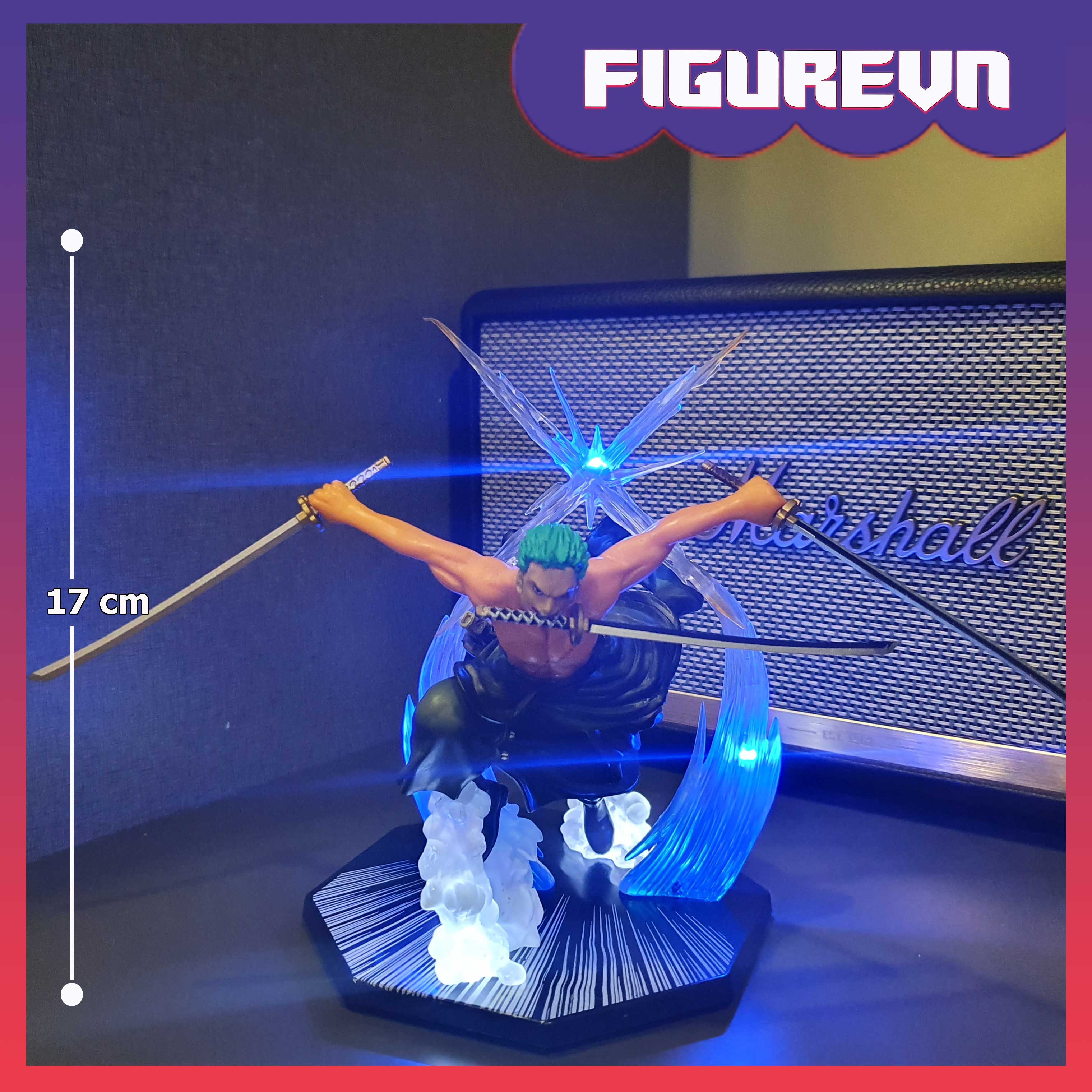 Mô hình Sanji đá lửa 17 cm - One Piece