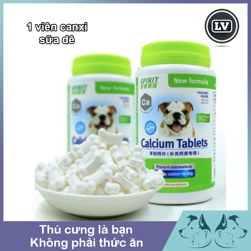 1 viên Canxi sữa dê thơm miệng , sach răng