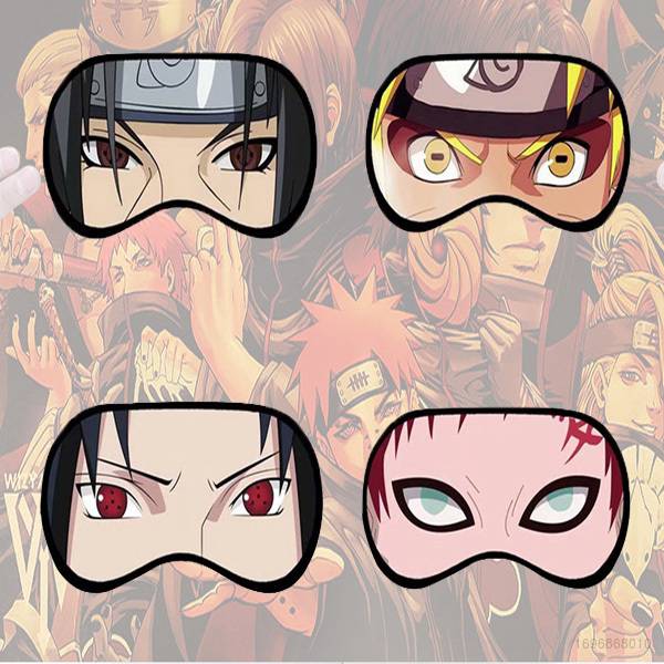 Bịt mắt ngủ hình các nhân vật trong Naruto