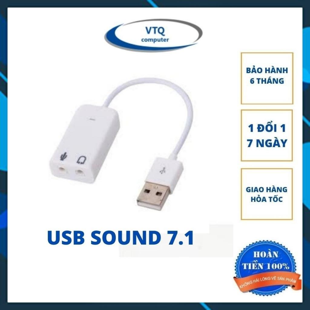 Usb sound có dây 7.1 - full box