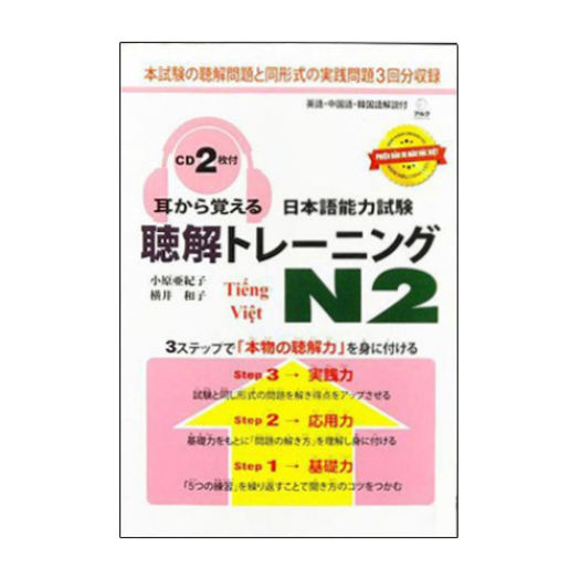 Sách Mimikara N2 Nghe hiểu ( KÈm CD)