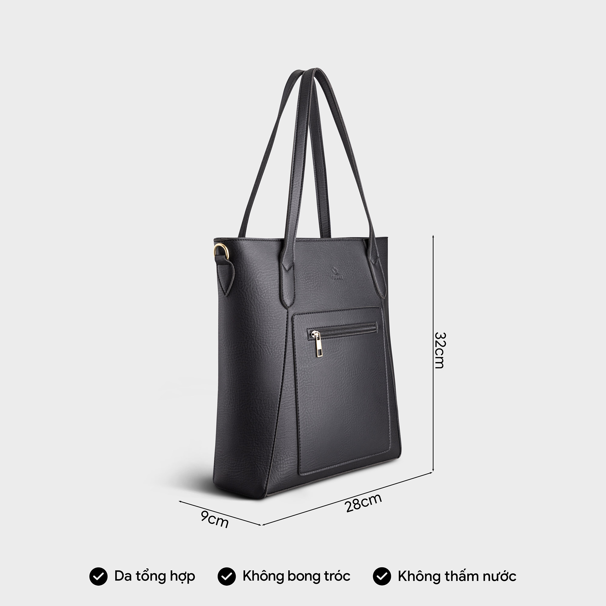 Túi Yuumy (Thời trang nữ công sở dáng đứng cỡ trung - Túi xách da Seasand YTX39)