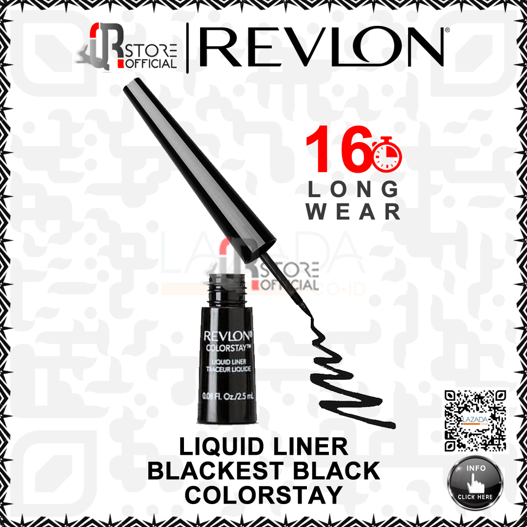REVLON COLORSTAY LIQUID LINER BLACKEST BLACK EYE LINER Lazada Indonesia