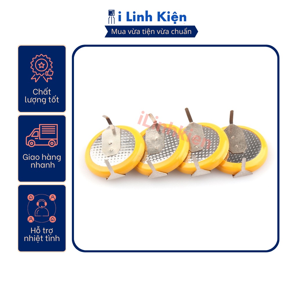 Pin CR1220 hàn mạch chân nằm chất lượng tốt