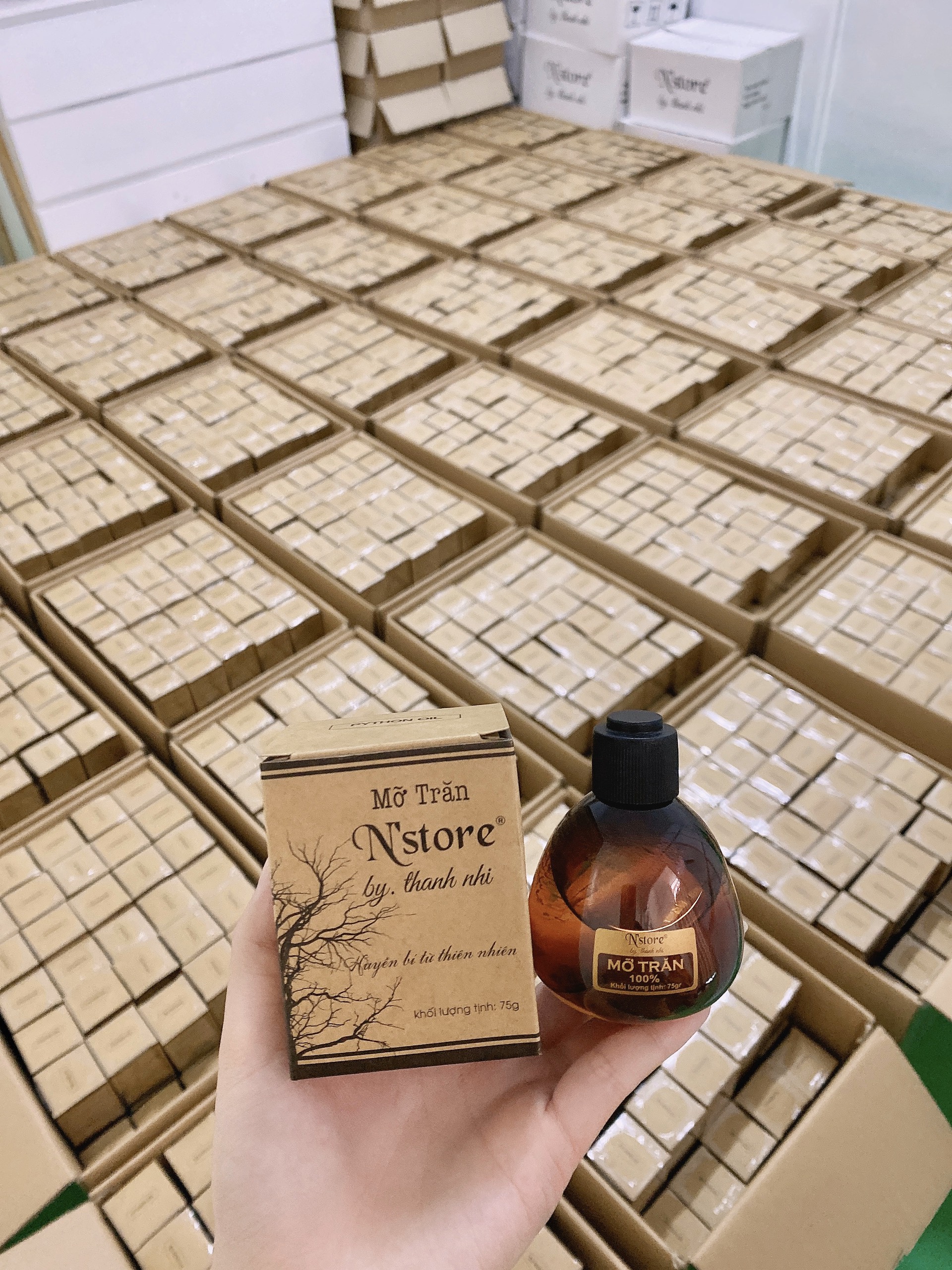 Mỡ trăn Nstore nguyên chất