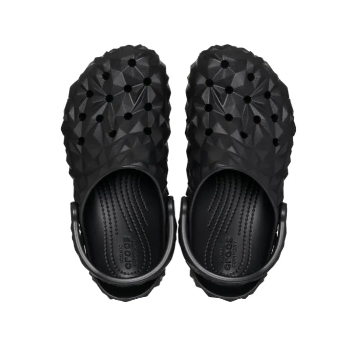 Giày Clog Unisex Crocs Classic Geometric - Black - 209563-001