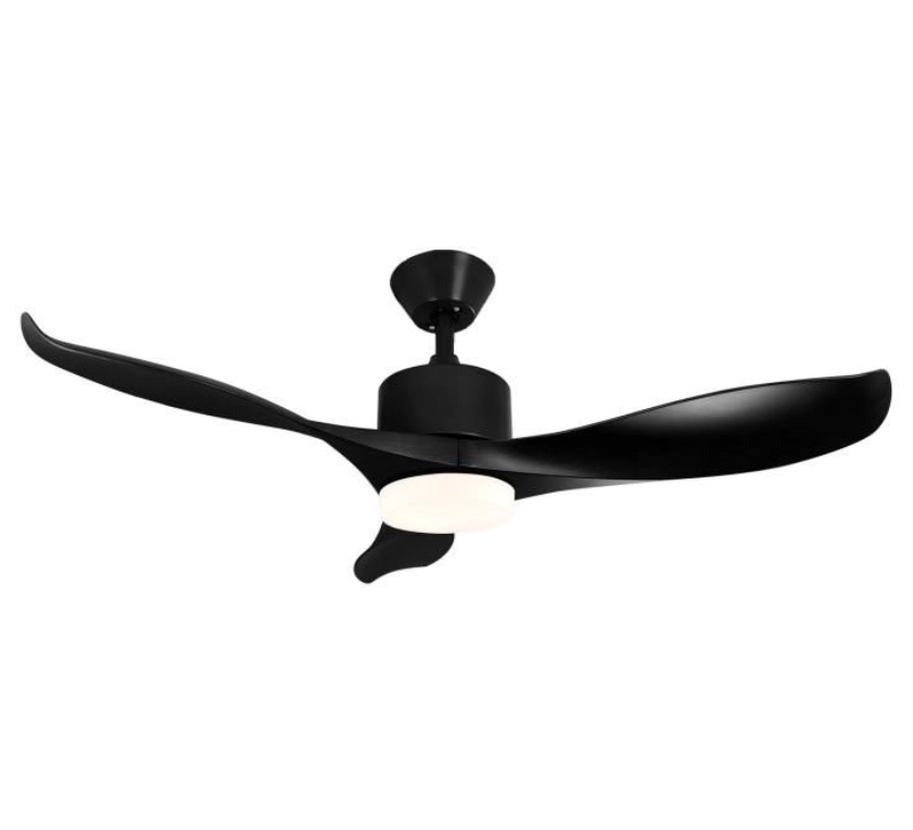 Decco Adelaide DC Ceiling Fan With 24W 3 Tone Dimmable LED Light Kit