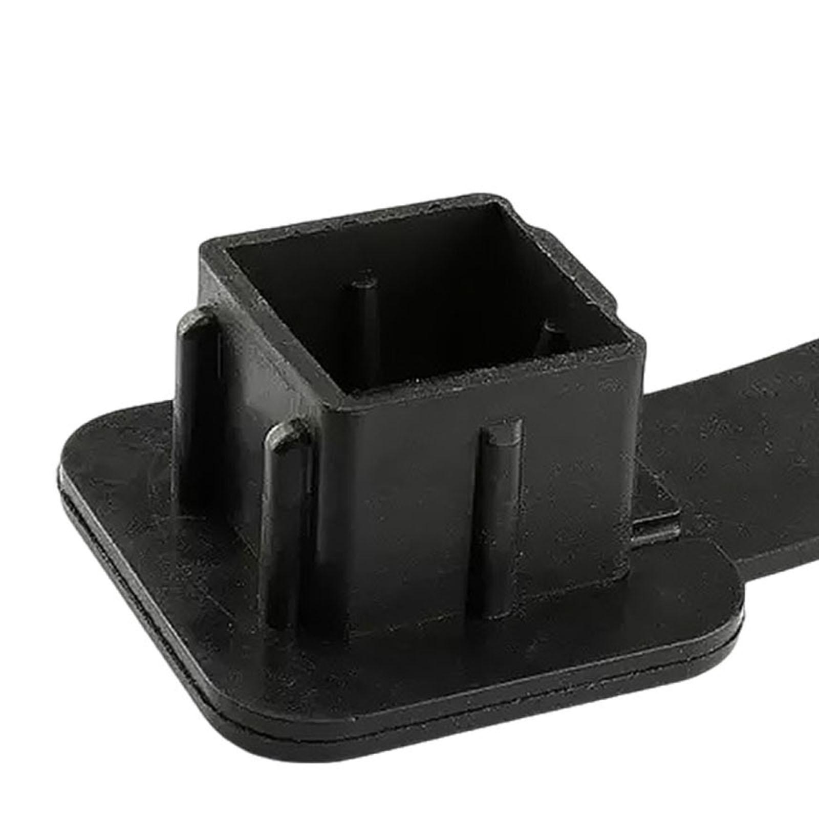 CCLight Trailer Hook Dust Plug, Trailer Tube Square Red