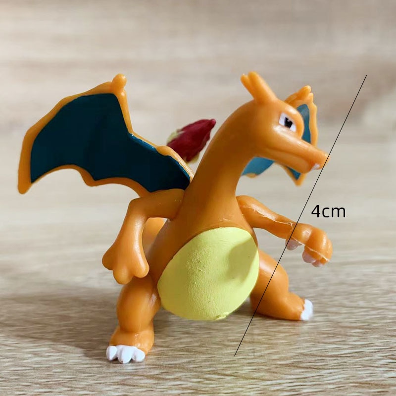 Pokemon 4-6cm Eevee Charmander Pikachu Eeveelution Nine evolutionary forms  Anime Figures Doll Kids Gift XY Action Figure Toys