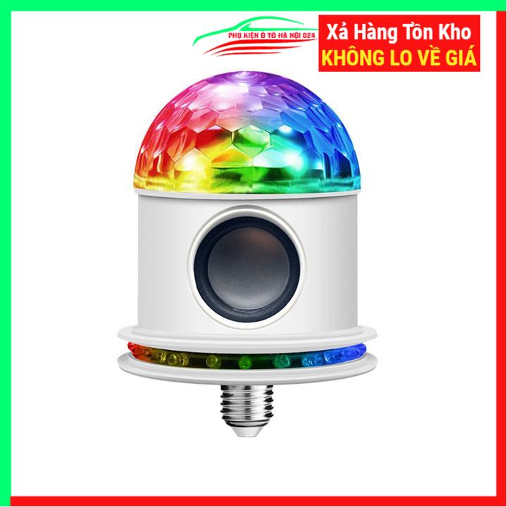 Đèn quay sân khấu magic ball light  bluetooth kèm loa cao cấp - đui xoáy