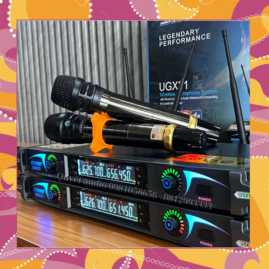 Micro không dây Shure UGX31 ( shure ugx 31)