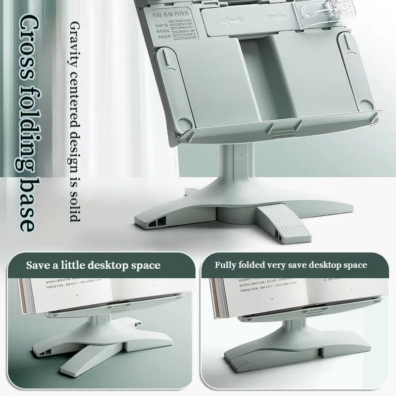 ZUOGUAN Elevating Reading Stand Children's Reading Stand Multifunctional Desktop Reading Shelf Primary School Reading Stand