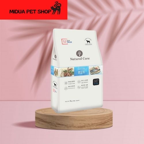 [Hoàn Tiền 10%] 1kg THỨC ĂN HỮU CƠ NATURAL CORE S2 THỊT CỪU CHO CHÓ