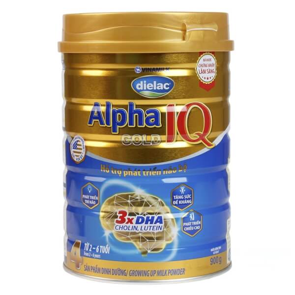 [HCM]SỮA BỘT VINAMILK ALPHA GOLD SỐ 4 850G
