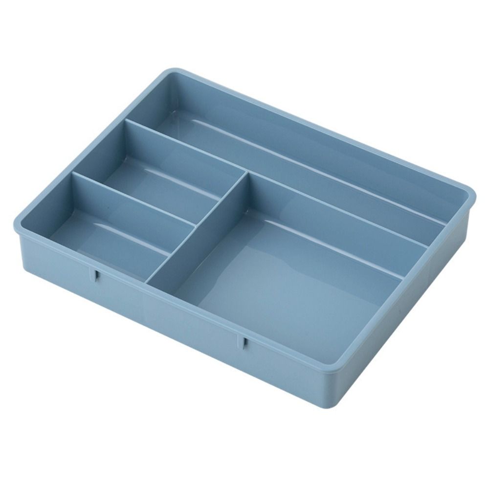 VITANG 1Pcs 4 Grids Household Cosmetics Makeup Dustproof Dirt-proof Multi-cell Makeup Organizer Drawer Organizer Cosmetics Container Storage Box