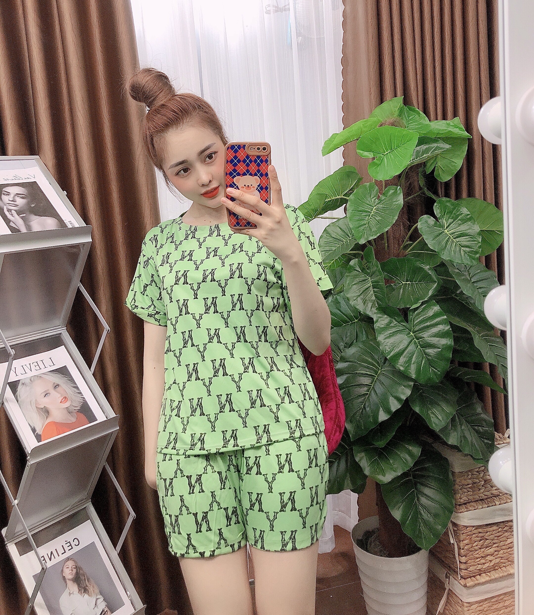 Đồ bộ đùi ngủ mặc nhà