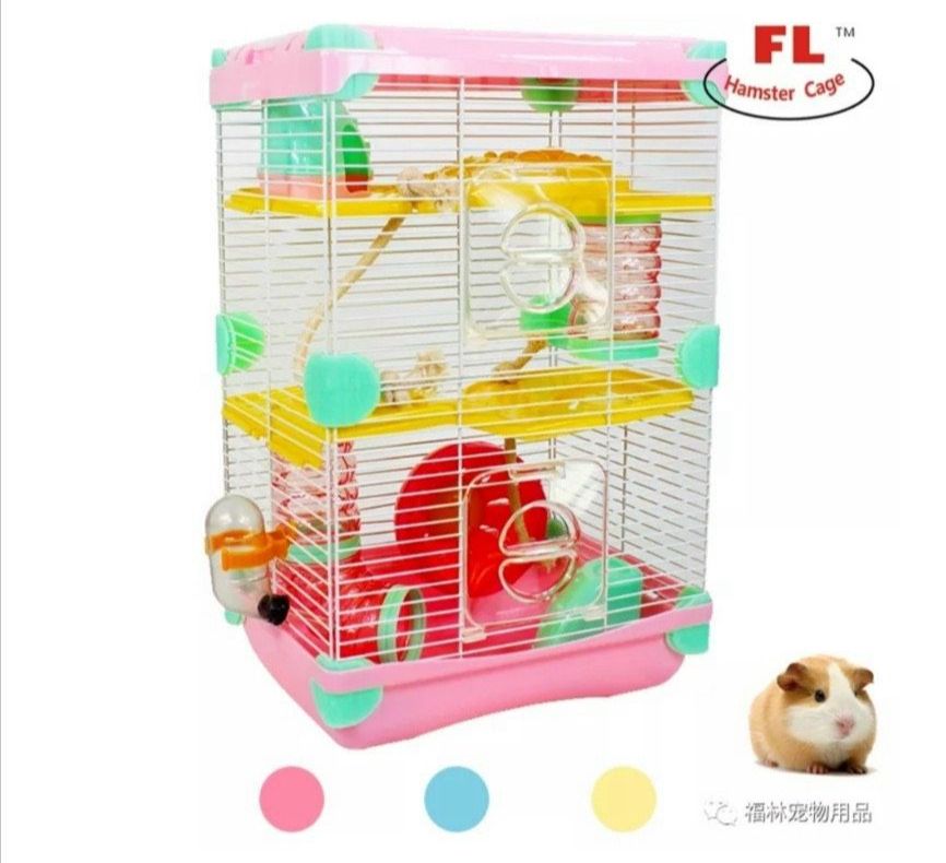 Lồng hamster 3 tầng (27x20,5x42)
