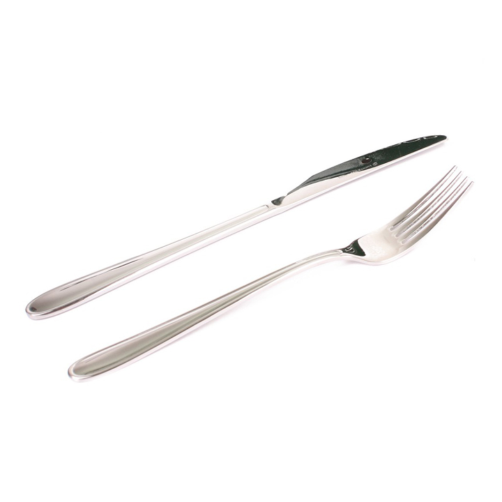 Set 1 Dao 1 Nĩa ăn Xuất xứ Nhật Bản inox 18/10 cao cấp sáng bóng (gồm 1 dao+ 1 nĩa)