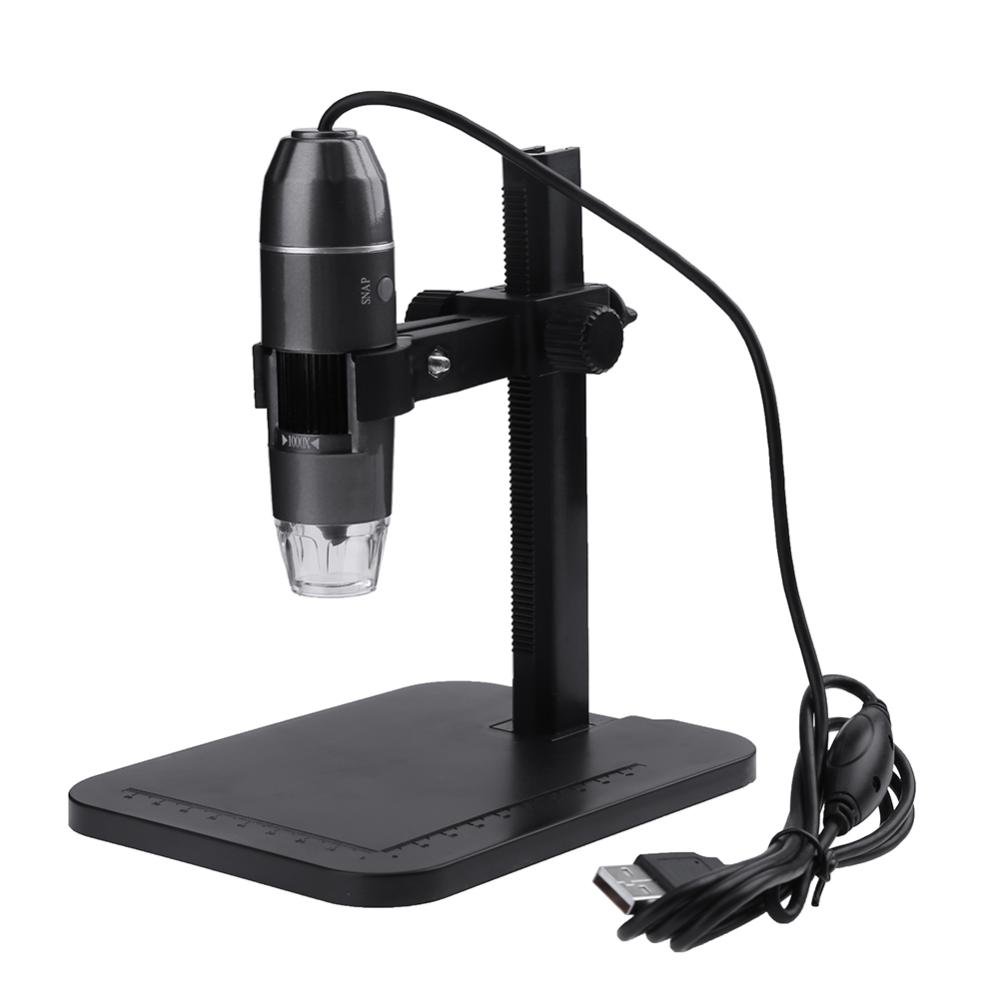 【Top quality】Digital 8LED USB2.0 2MP 1000X Zoom Microscope Handheld Biological Endoscope
