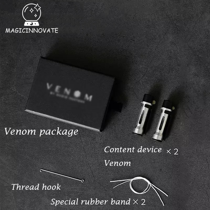 Venom Project Floating System Magic Tricks Professional Magician Floating Prop Close Up Street Illusion Gimmick