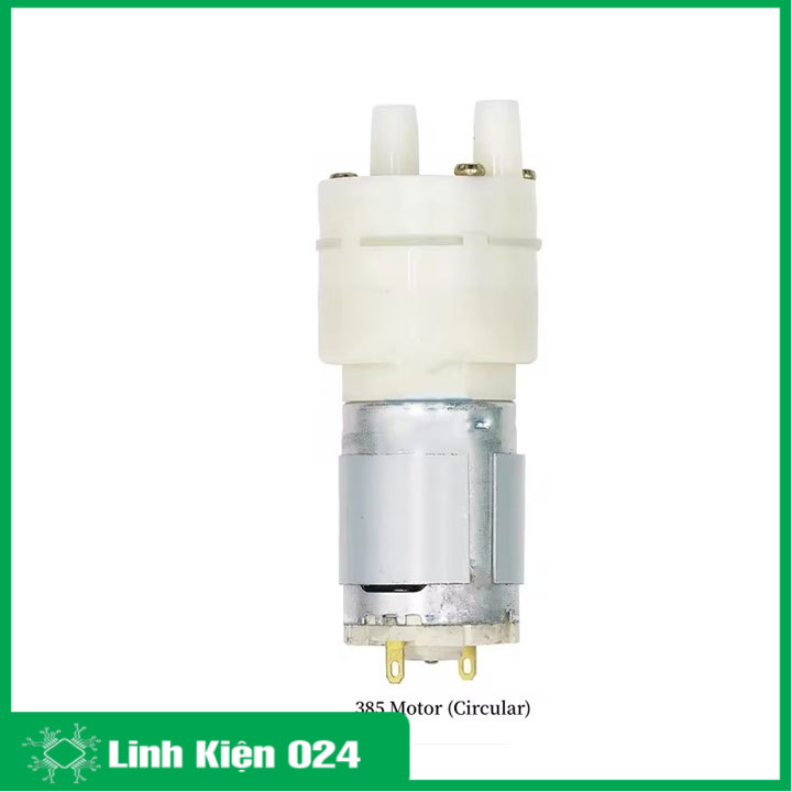 Máy bơm RS385 6-12VDC lưu lượng 1.5-2L/min