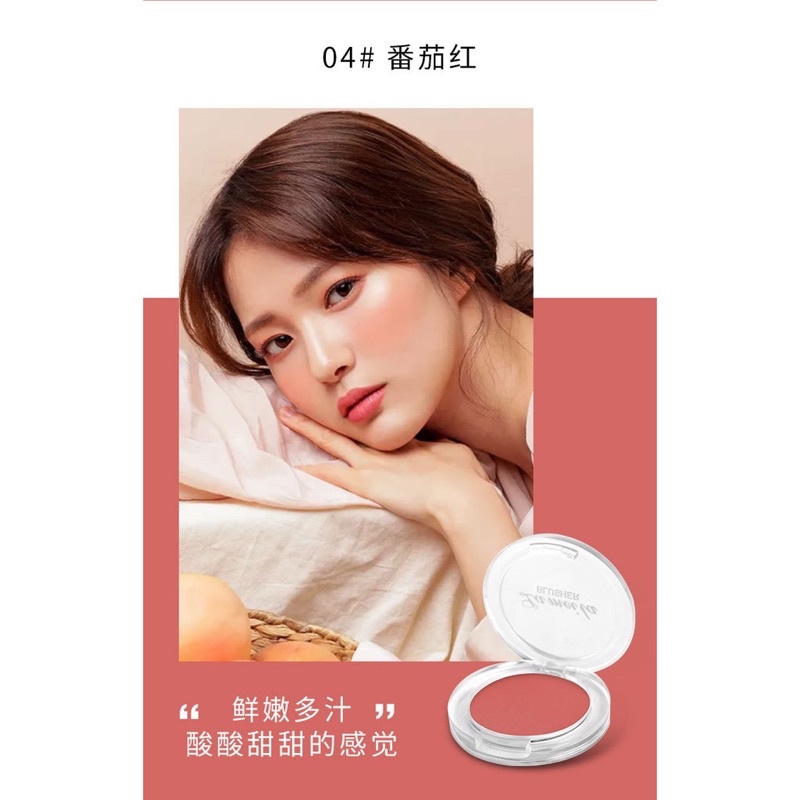 Phấn má Hồng Lameila tone cam và Hồng
