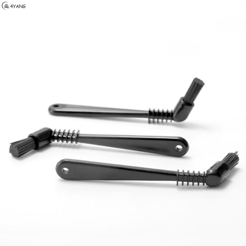 Coffee Machine Cleaning Brush Soft Hair Plastic Brush Grinder Cleaning Brush Bar Double Head Brewing Head Cleaning Brush