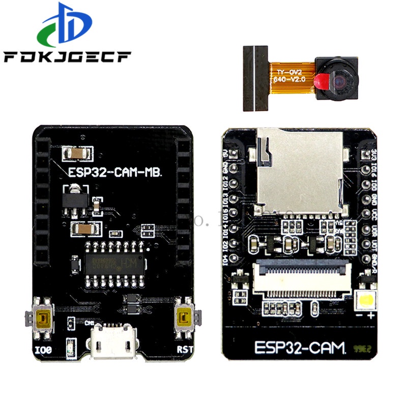 ESP32-CAM-MB Wifi ESP32 cam Bluetooth bảng mạch phát triển với ov2640 máy ảnh Micro USB sang cổng nối tiếp CH340G 4.75V-5.25V NodeMCU mạch tích hợp