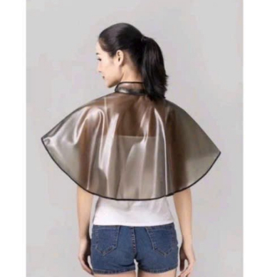 bạt hóa chất, áo choàng nhuộm tóc, bạt nhuộm tóc dùng nhiều lần Az008 (XÁM)
