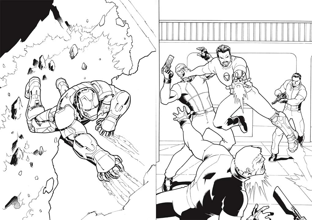 Sách Ngoại Văn - Fahasa - Marvel Super Hero Colouring