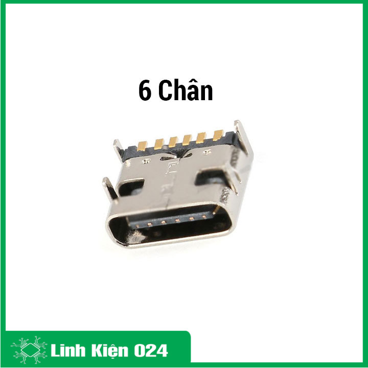 Cổng USB Type C 3.1 6 chân / 16 chân thay chân bo mạch điện tử