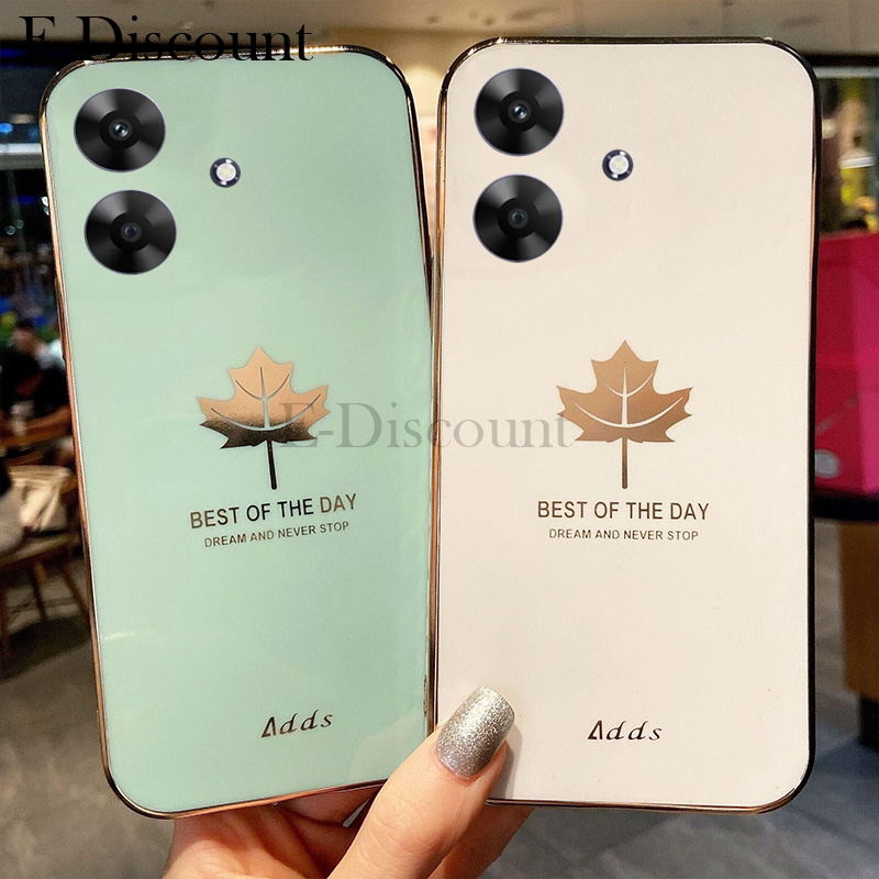 New Phone case Realme Note 60 50 C51 C61 Back cover Screen Dustproof and Anti Drop Maple Leaf Shape For Realme Note 50 Note 60 C63 C61 case