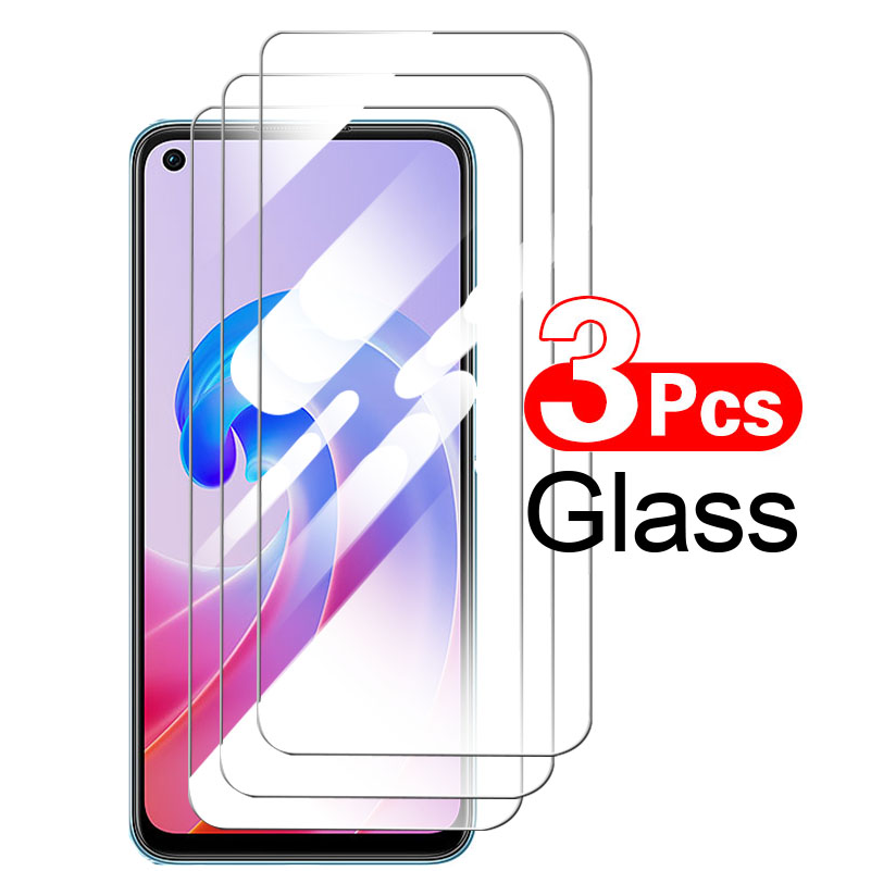 3 pieces) glass film For OPPO A96 4G/OPPO A96 5G smart phone screen  tempered glass film, front screen protection film, screen protection film,  scratch-resistant, shock-resistant | Lazada PH