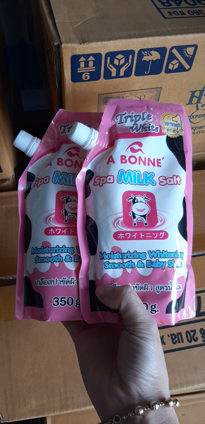 ( 2 gói ) Muối tắm bò Thái Lan A Bonne