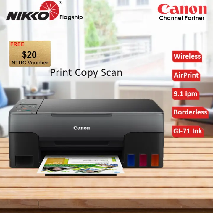 canon g3010 ink tank printer