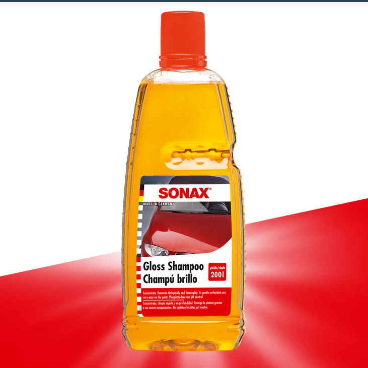 Nước rửa xe sonax gloss shampoo 314300 1 lít