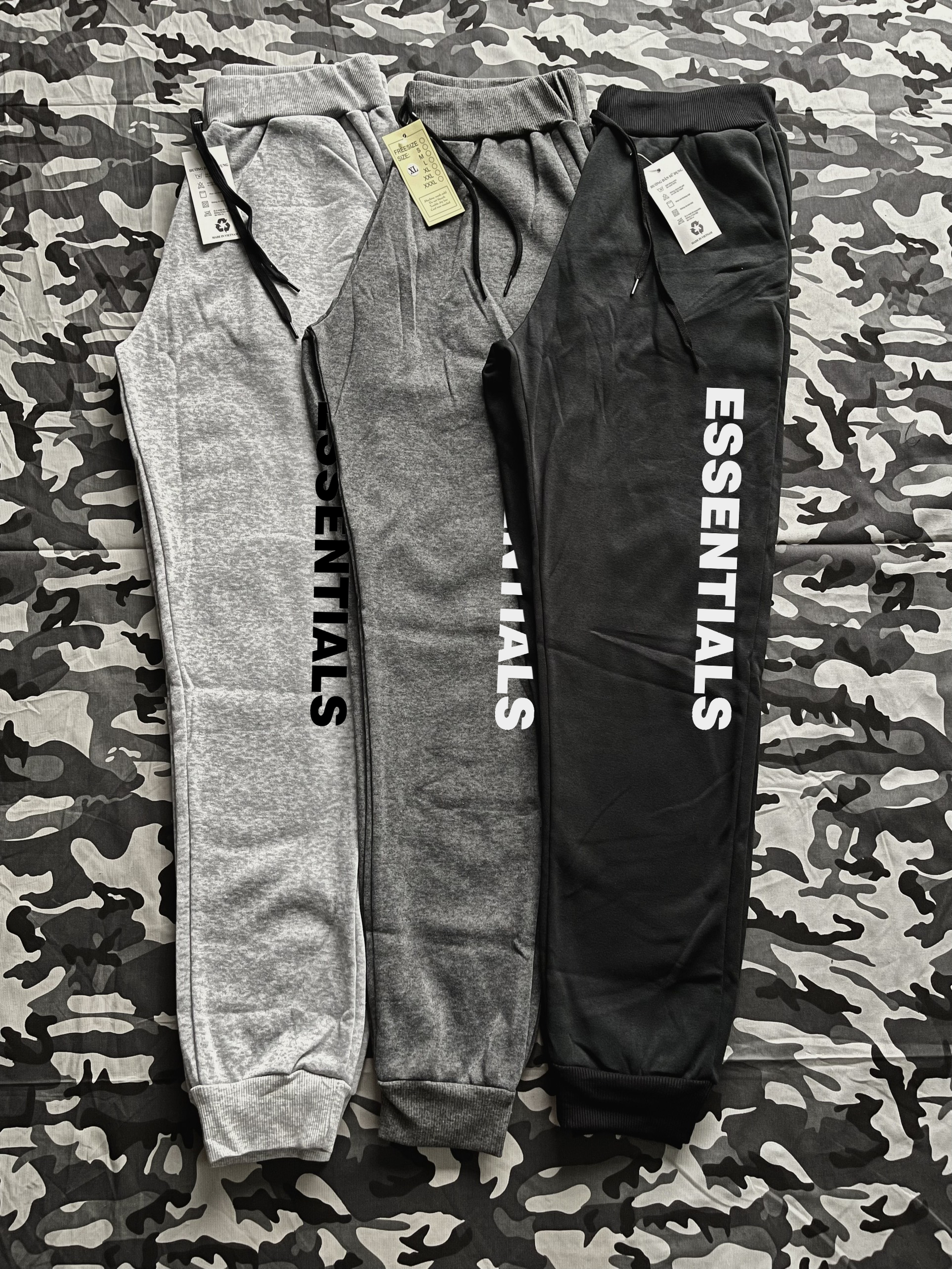 [Hoàn Tiền 15%] Quần Jogger Nỉ Nam Nữ In Chữ