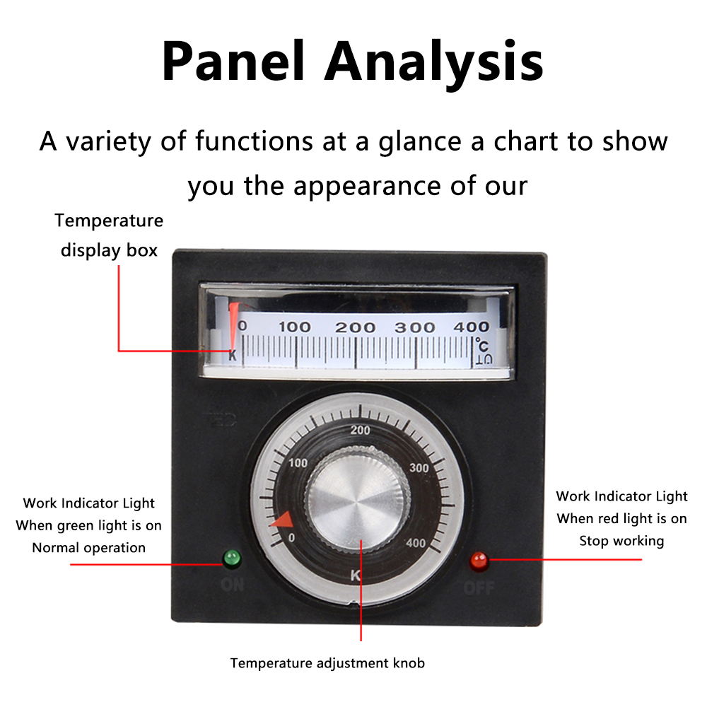 DM TED-2001 Switch Pointer Temperature Controller Oven Oven Temperature Controller