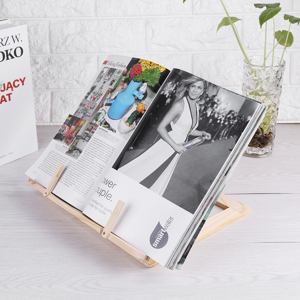 [Fancytoy] đa chức năng Sách Gỗ đọc sách Giá Bếp Cookbook đứng chủ