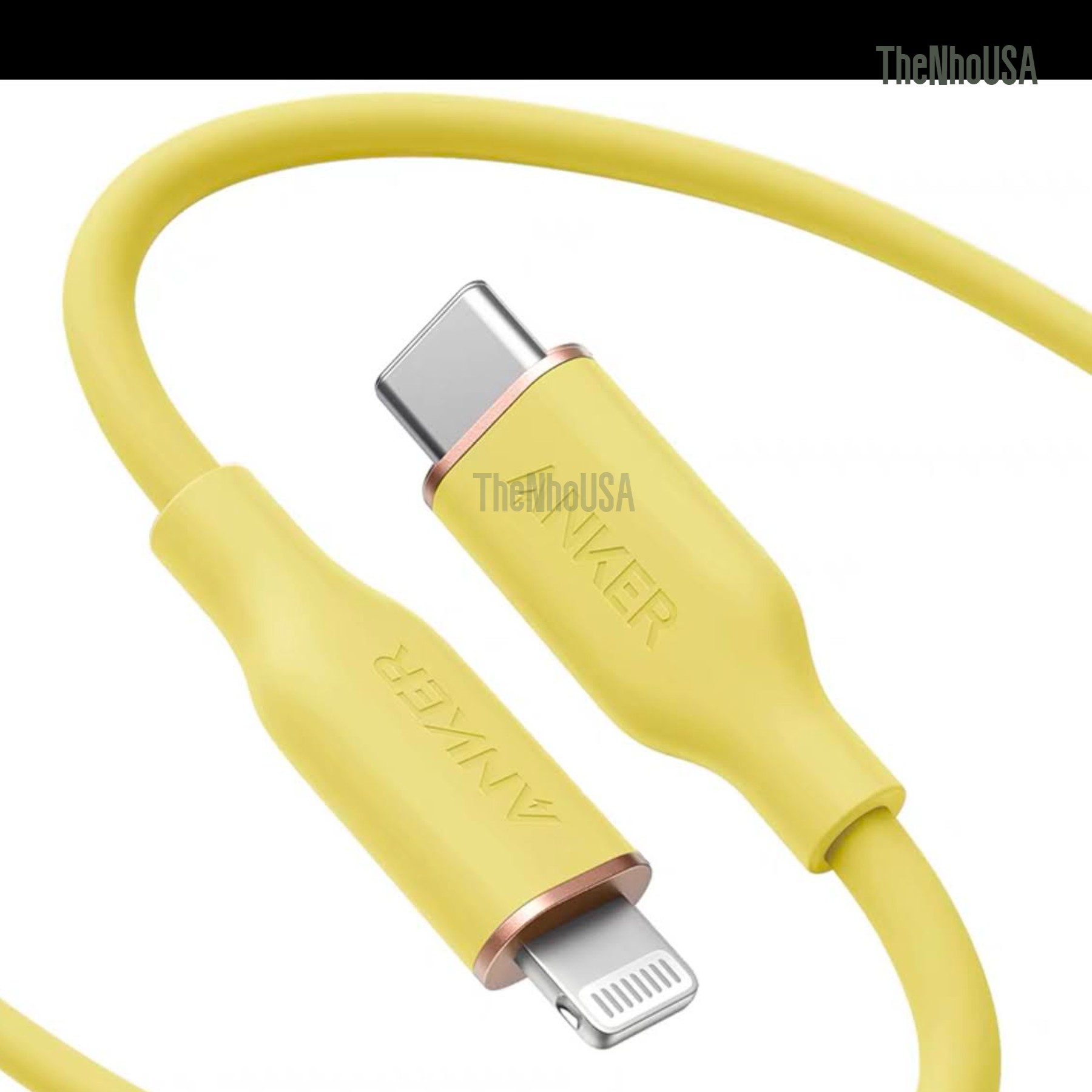 Cáp sạc nhanh Anker PowerLine III Flow USB C - Lightning (A8662) - [BH12T]