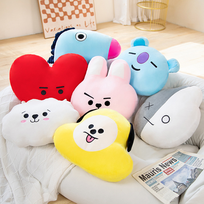 Cartoon throw pillow plush cushion cute throw pillow