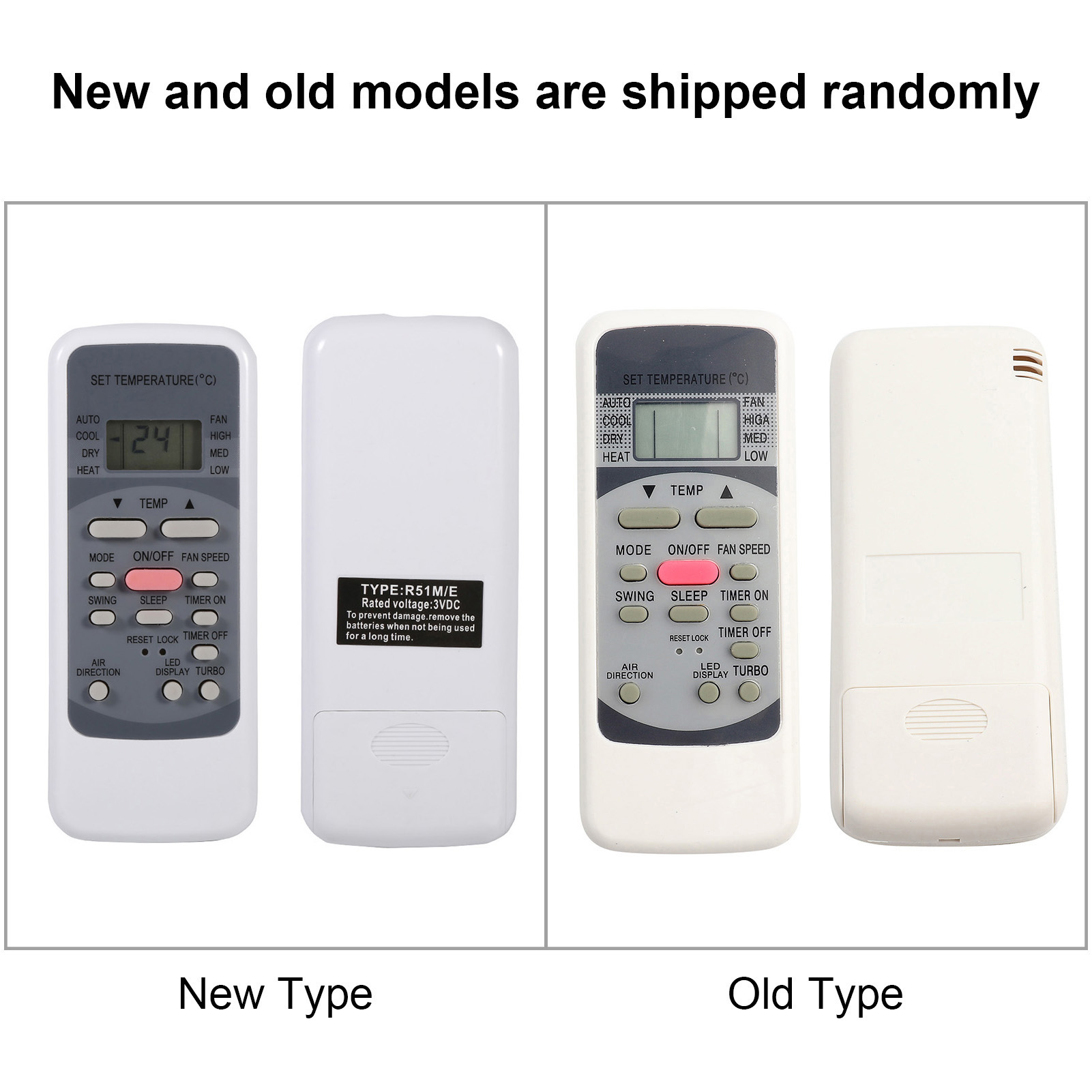 [Newkits] New Fashion Air Conditioner Remote Control Replacement Universal Controller For Midea R51M/E