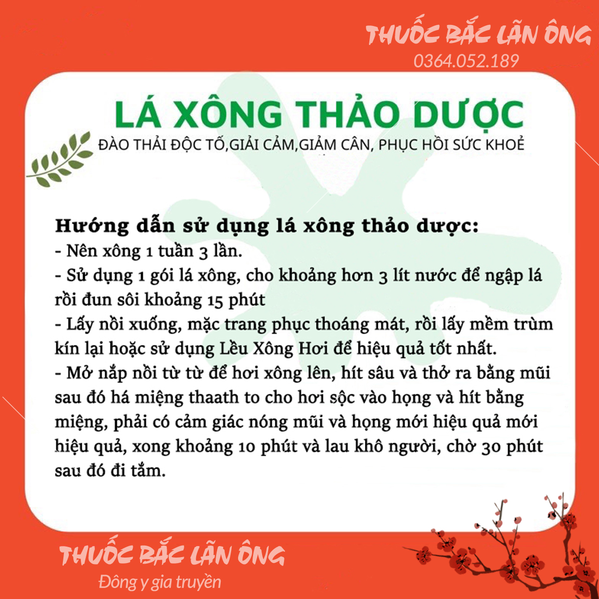 Lá thảo dược xông hơi toàn thân 5 - 10set, lá xông thảo mộc tăng sức đề kháng, phục hồi sức khỏe