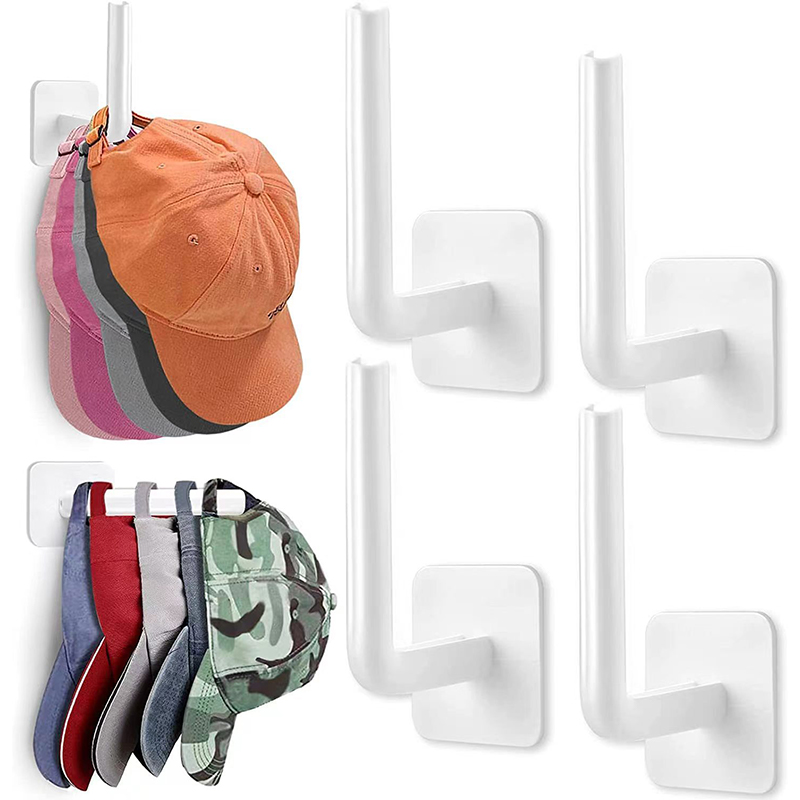 2/4/6Pcs%20Cap%20Holder%20Hat%20Rack%20For%20Baseball%20Caps%20Adhesive%20Hat%20Hooks%20For%20Wall%20Cap%20Hanger%20Storage%20No%20Drilling%20Hat%20Display%20Organizer%20BRYT%20-%20Image%204