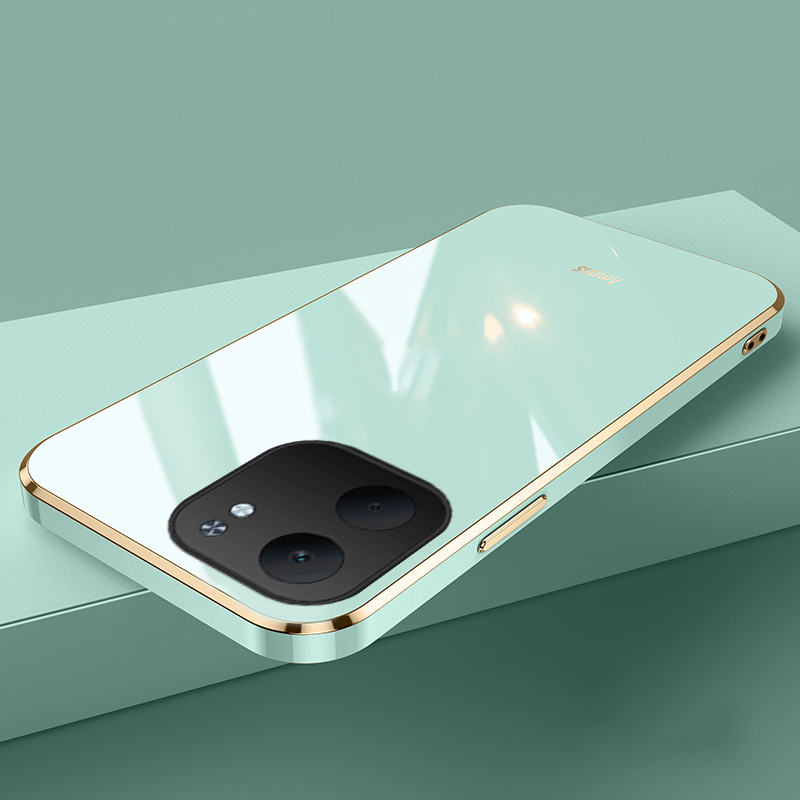 Phone case OPPO A5X Soft Transparent Plating Antioxidant Clear Back Cover OPPO A5X Case.