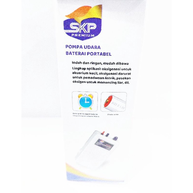 Pompa Udara Airpump Baterai portable SKP 002