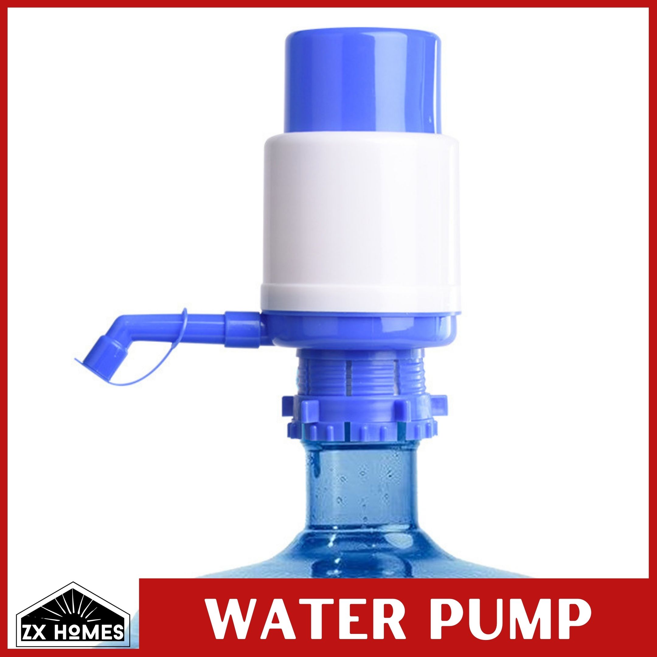 ZX HOMES 5 Gallon Drinking Water Pump Hand Press Manual Water Dispenser